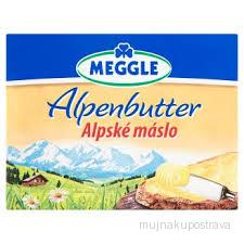 Máslo Meggle Alpenbutter 10g x 100ks