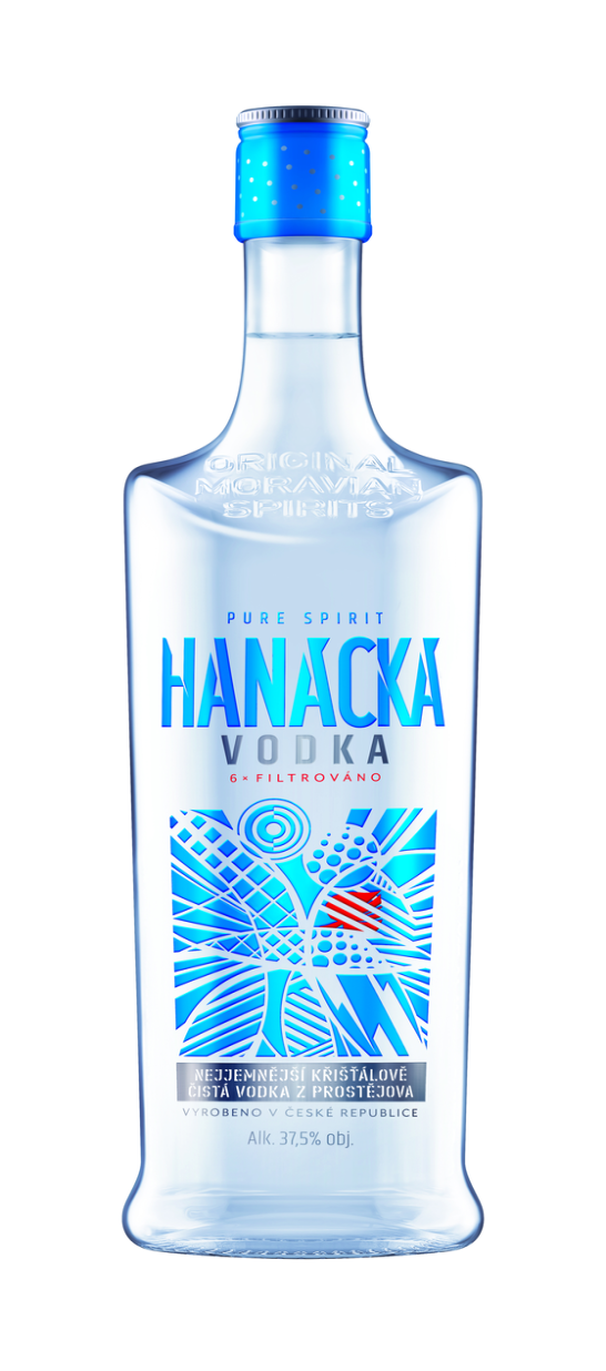 Hanácká vodka Prostějov 37,5% 1l