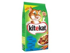 Kitekat Tuňákové a zeleninové granule pro kočky - 300g