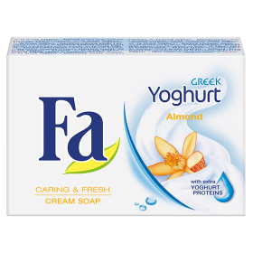 Fa Greek yoghurt almond scent krémové mýdlo 90g