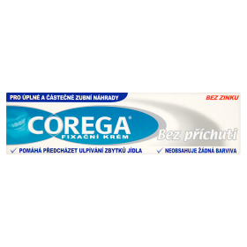 Corega Fixační krém bez příchuti na zubní náhrady 40g