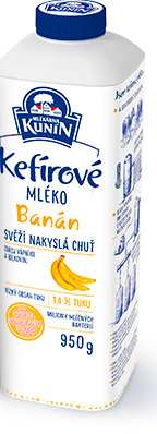 Kefírové mléko banán 3 x 300g