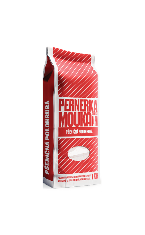 Mouka pšeničná polohrubá Pernerka 1kg
