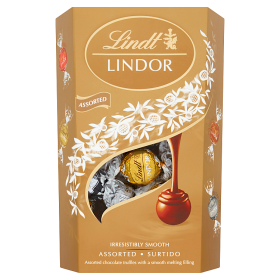 Lindt Lindor Směs plněných čokolád 337g