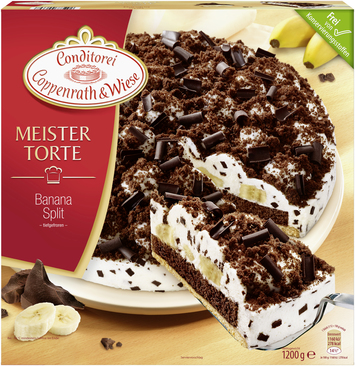 Dort Banana split 1100g