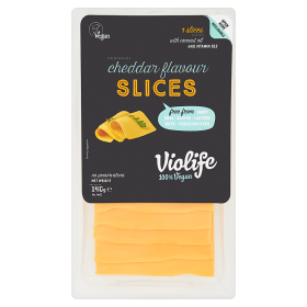 Veganský sýr Violife Plátky příchuť čedar 130g
