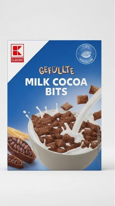 Ovesné polštářky s kakaem 500g