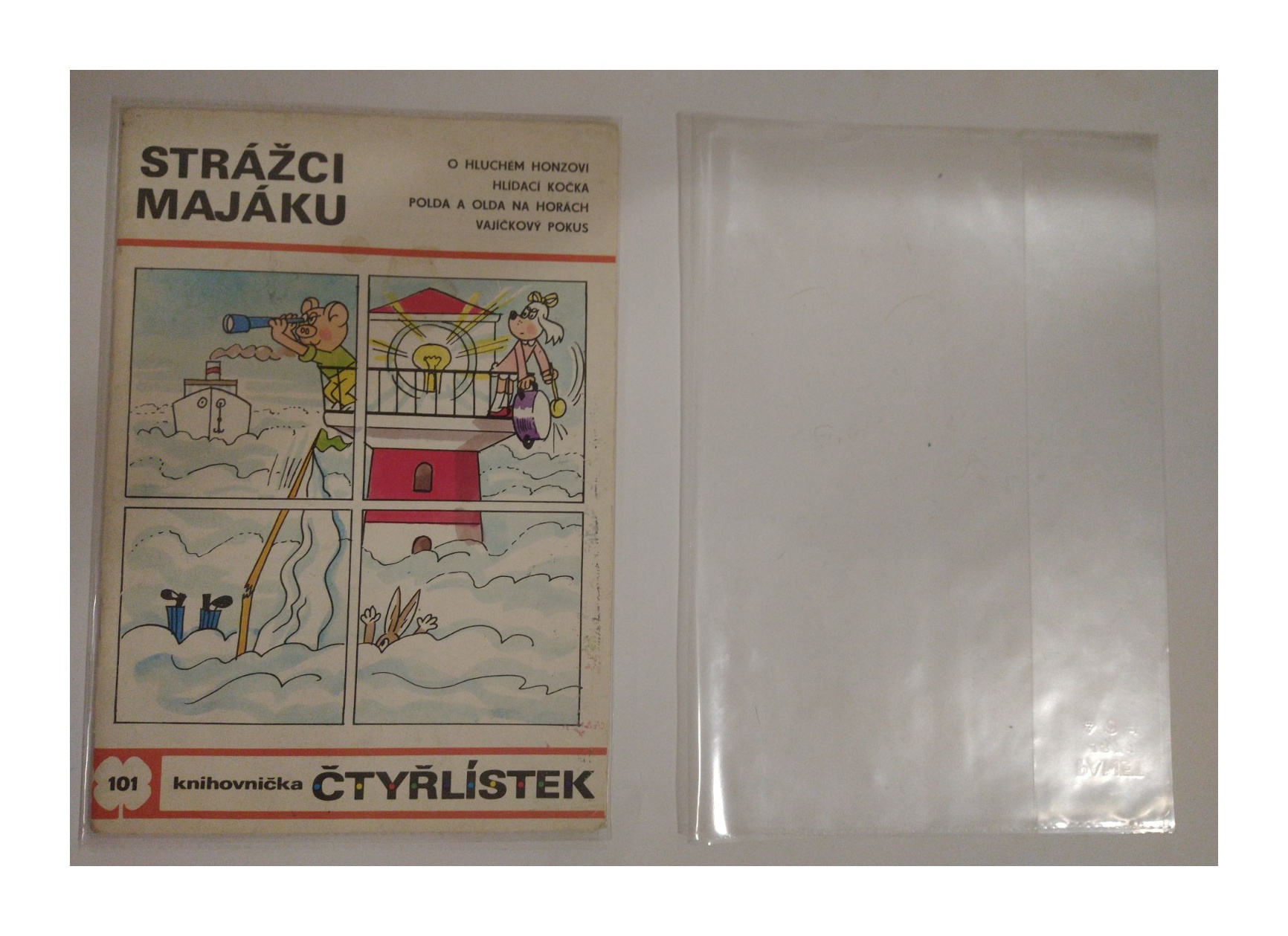 Obaly na komix čtyřlístek sada 250ks