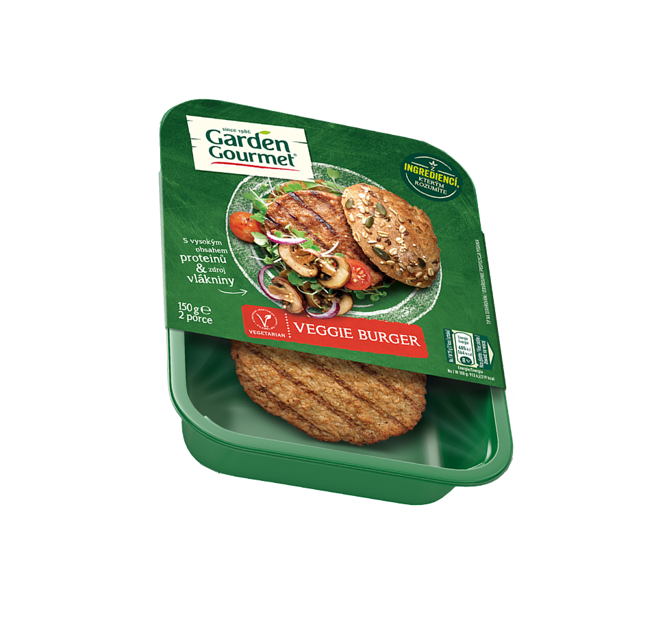 Veggie Burger 2 porce chlaz. 1x150g Garden Gourmet