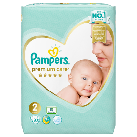 Pampers Premium Care 2, Pleny 68ks