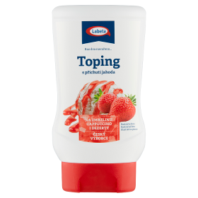 Toping příchuť jahodový 200 g