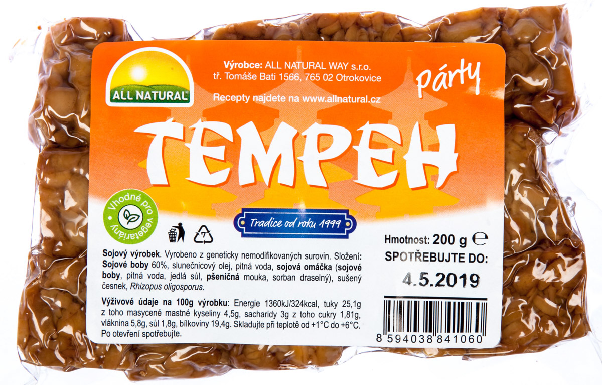 Tempeh párty sojový výrobek 190g