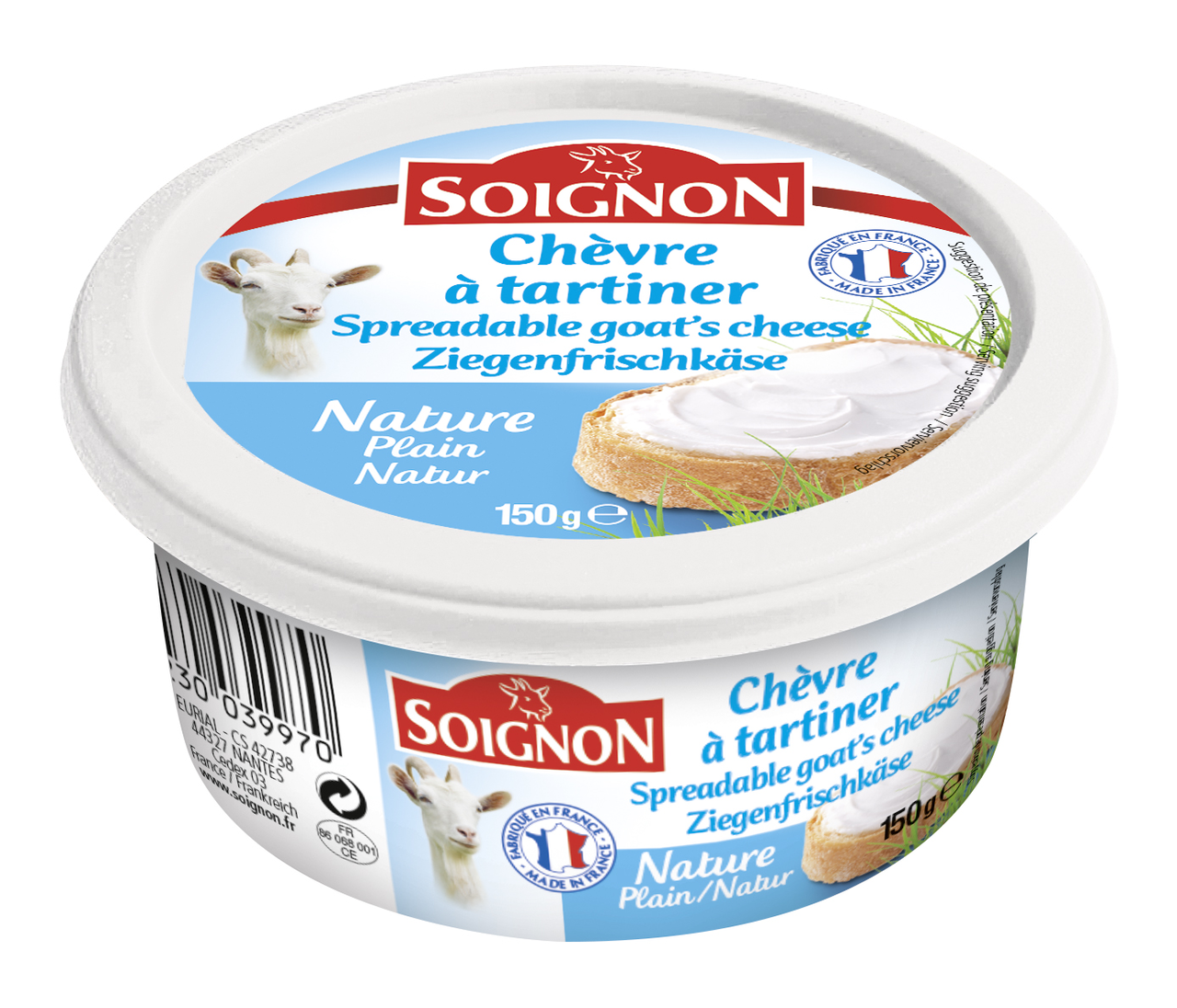 Chévre A Tartiner sýr kozí roztíratelný 150g