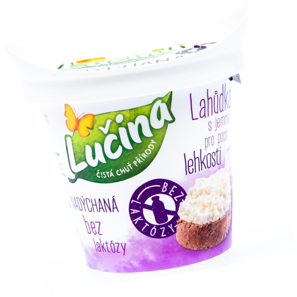 Lučina Nadýchaná bez laktózy 140g