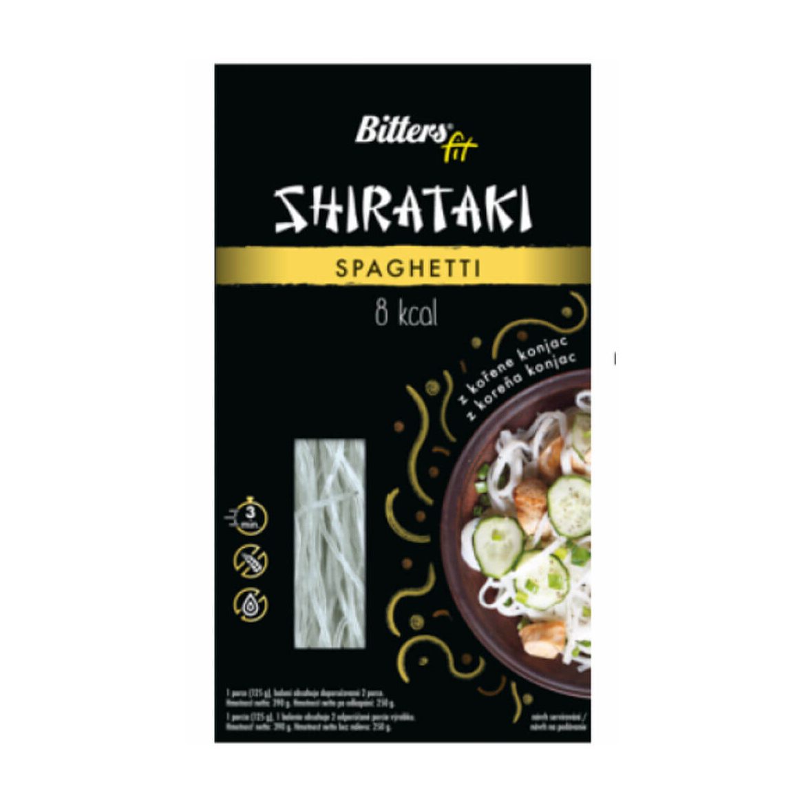 Shirataki Špagety 390g