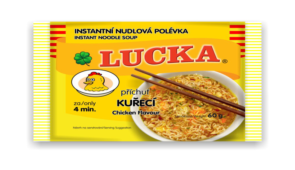 Instantní nudlová polévka Bibis Zeleninová 60g