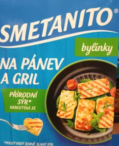 Smetanito přírodní na gril bylinky 200g