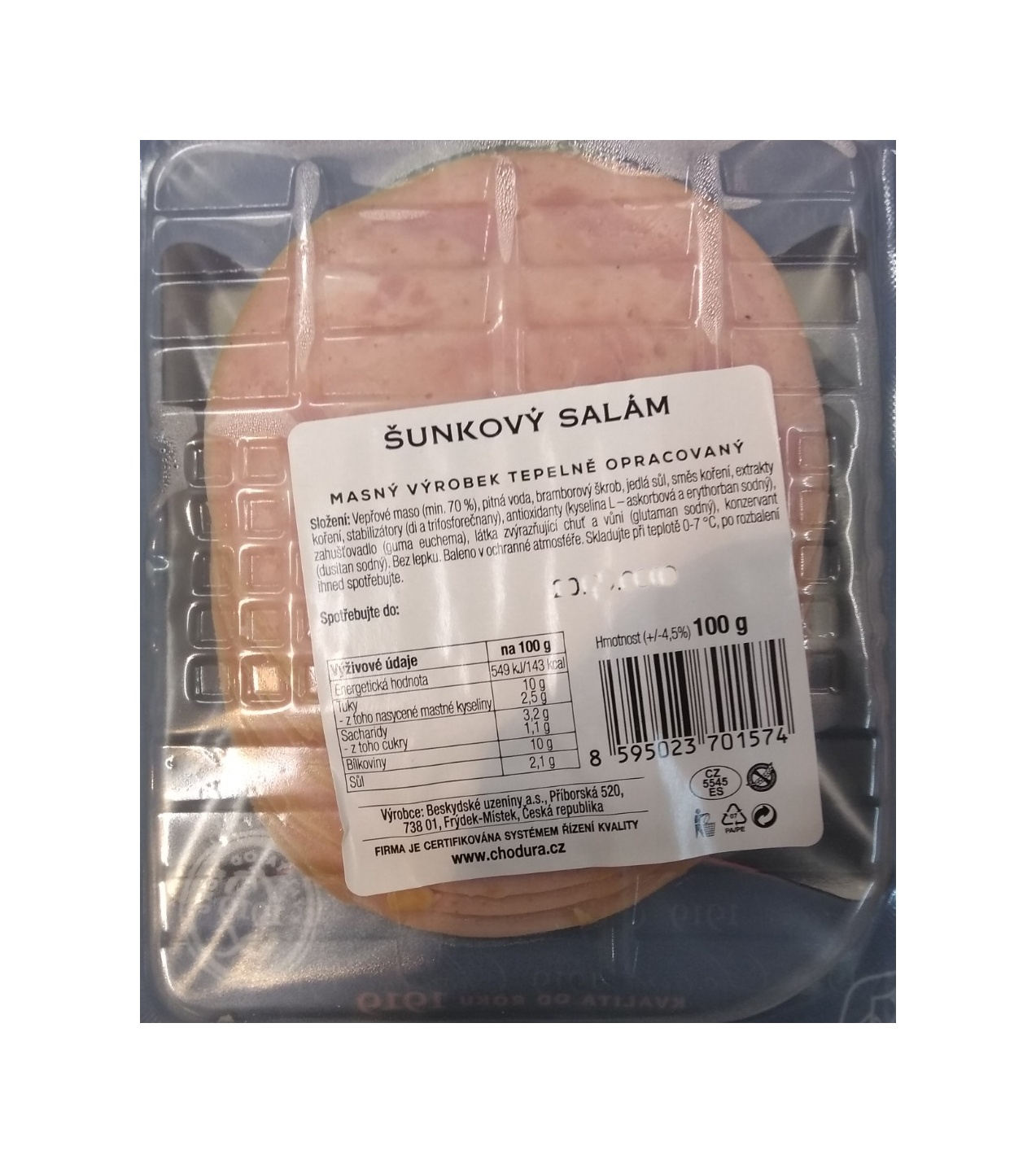 Šunkový salám 100g