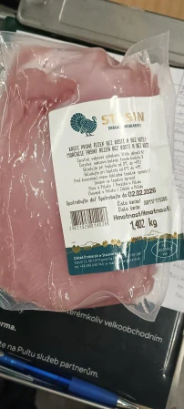 Krůtí prsa cca 0,5 kg