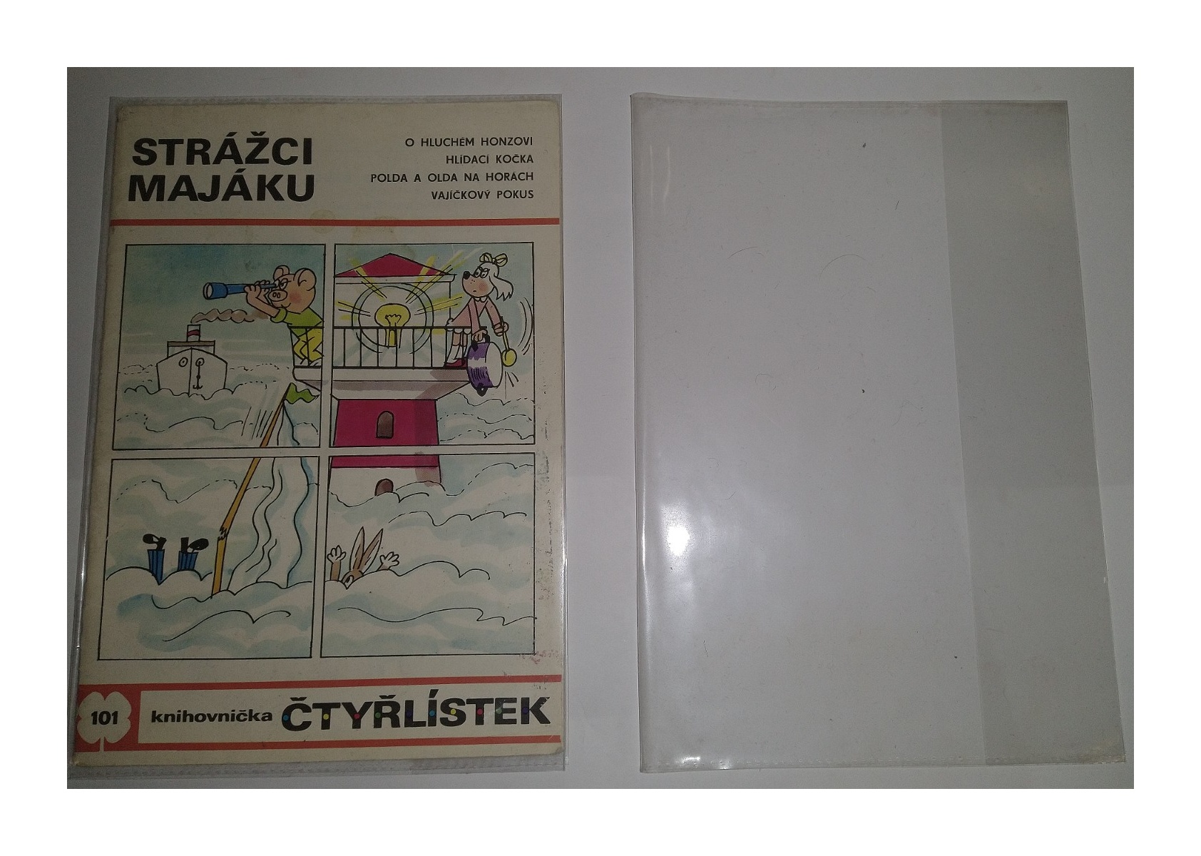 Obaly na komix čtyřlístek sada 250ks