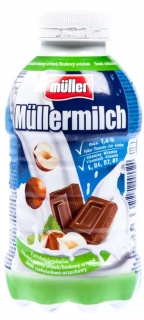 Müller Müllermilch s příchutí oříšek/čokoláda 400g