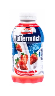 Müller Müllermilch s příchutí jahoda 400g