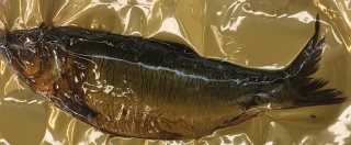 Sleď obecný uzený cca 300g